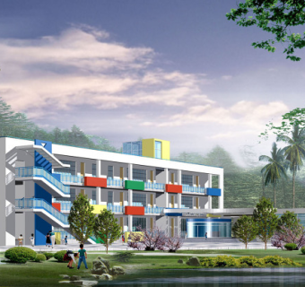 幼儿园效果图和照片资料