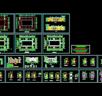 幼儿园建筑施工图