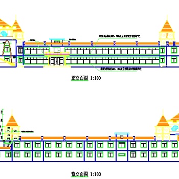 某幼儿园cad施工图
