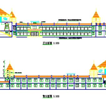 某幼儿园cad施工图