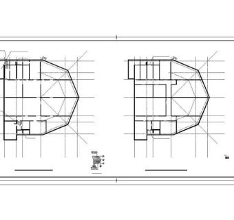 某外国语学校新校舍食堂锅炉房设计cad全套建施图
