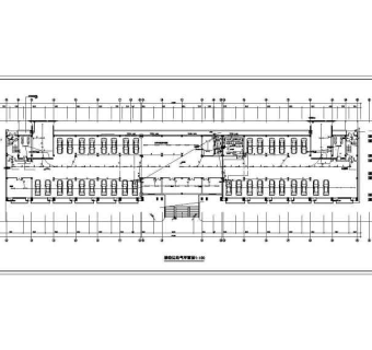 某五层办公楼配电设计cad电气动力图纸