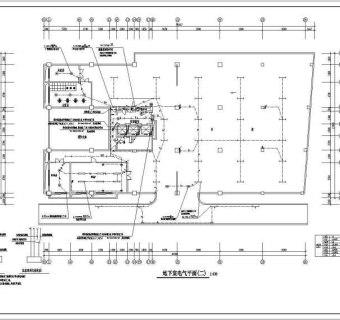 一栋15层的商住楼电气设计施工图3D模型