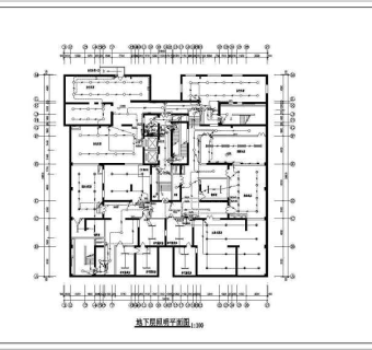 一栋22层的商住楼电气设计施工图