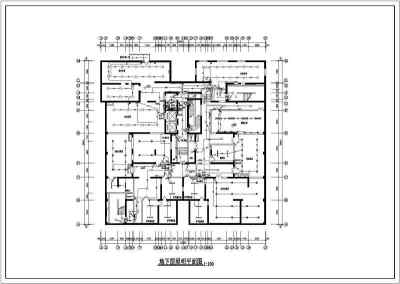 一栋22层的商住楼电气设计施工图