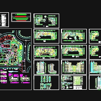 商住楼全套施工图