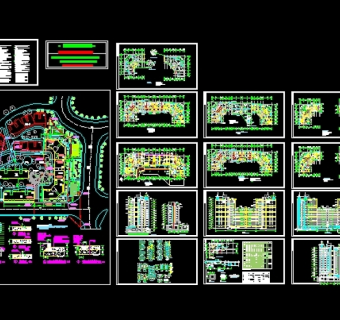 商住楼全套施工图