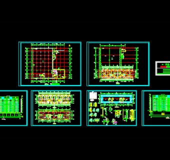 商住楼平立面施工图