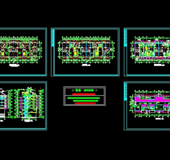 商住楼建筑施工图