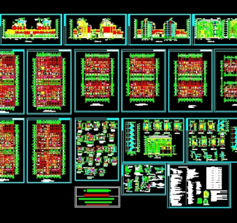 金玉良园商住楼施工图