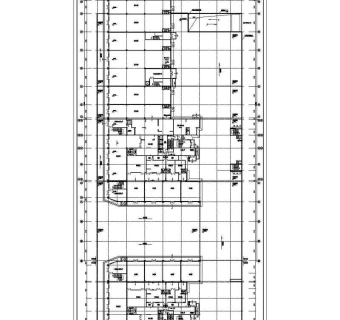 某18层双塔住宅商住楼建筑设计施工图