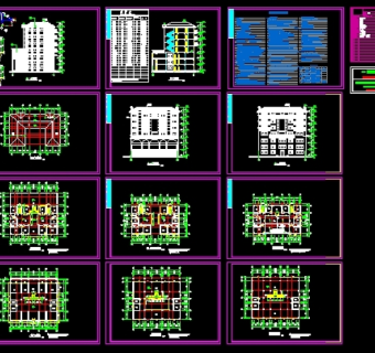 某沿街商住楼建筑图