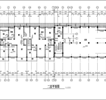 江南风格沿街商住楼建筑设计图