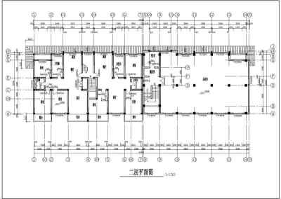 江南风格沿街商住楼建筑设计图