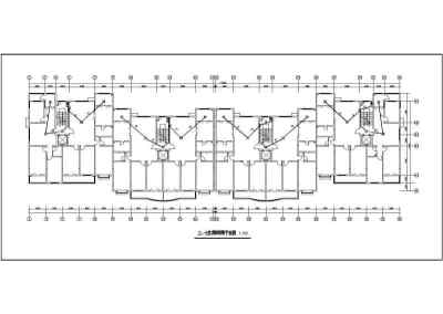 一栋12层商住楼强电设计全套施工图