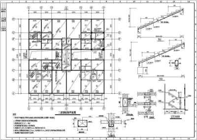 某地七层底框结构商住楼结构施工图