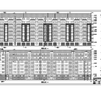 某六层（含跃层）商住楼建筑施工图