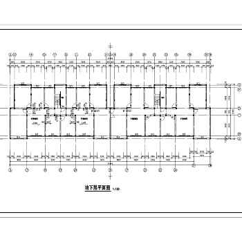 四整套多层住宅建筑楼cad施工设计图纸