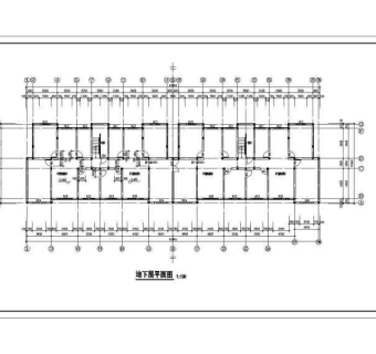 四整套多层住宅建筑楼cad施工设计图纸