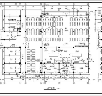 某二层框架餐厅建筑、结构设计施工图