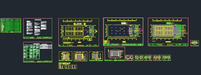 【独家整合】大学教学楼各式装修设计图（共13套）3D模型