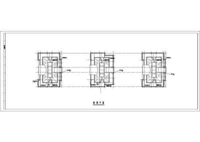 某多层住宅楼建筑设计cad整套施工图