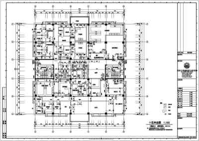 疾控中心实验室全套平面布局施工cad方案图3D模型