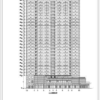 上海某小区装配式全套建筑、结构设计图纸（含设计说明）3D模型