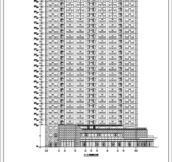 上海某小区装配式全套建筑、结构设计图纸（含设计说明）3D模型