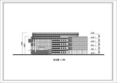 某学院图书馆设计方案3D模型