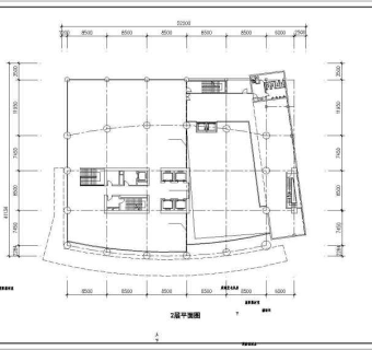 酒店办公楼建筑设计全套CAD方案图