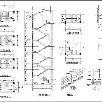 某工商局办公楼全套建筑施工图