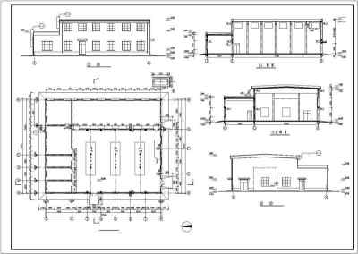 锅炉房建筑结构图