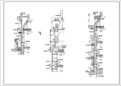 某社保局办公楼全套建筑结构施工图附效果图