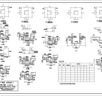 地下室底板集水井及集水沟大样图