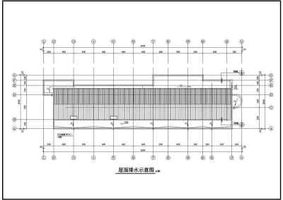 某工厂两层办公楼建筑施工设计CAD图纸