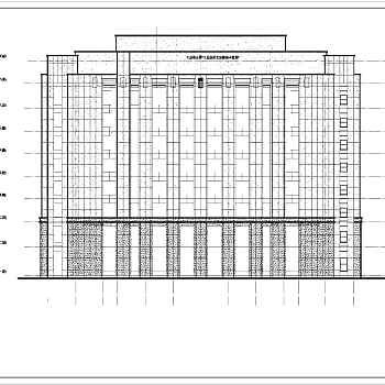 某地9层框架结构酒店建筑设计施工图3D模型