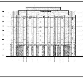 某地9层框架结构酒店建筑设计施工图3D模型