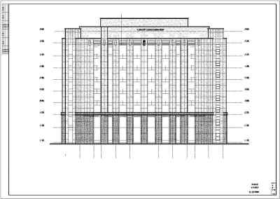 某地9层框架结构酒店建筑设计施工图3D模型