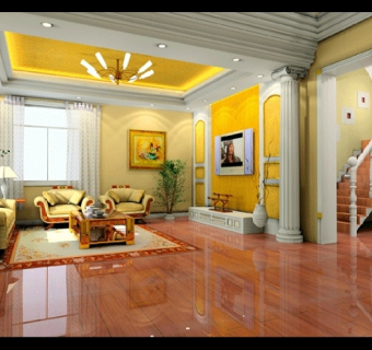 济南文昌山庄室内装饰效果图