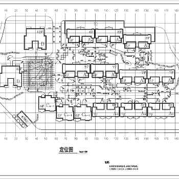 某住宅小区景观绿化及车库设计cad全套施工图