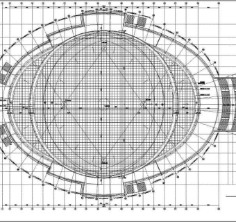 浙江省某体育馆建筑图3D模型