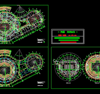 体育馆建筑平面图
