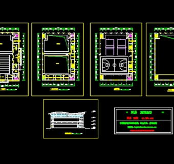 体育馆建筑图3D模型