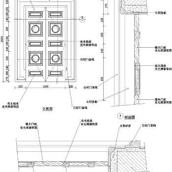 建筑CAD图块之建筑CAD常用图块之门（五）