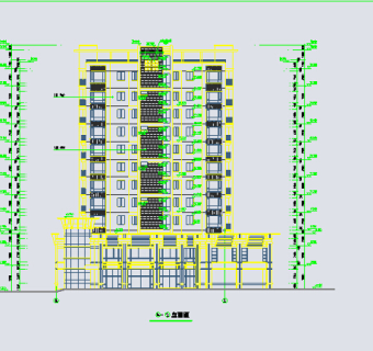 某地11层剪力墙结构住宅楼建筑设计施工图