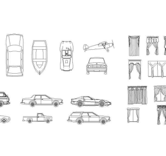 简约大师常用CAD图块下载