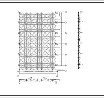 【北京】某大学体育馆结构设计施工图纸3D模型