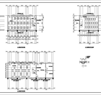 三丁小学教学综合楼建筑图