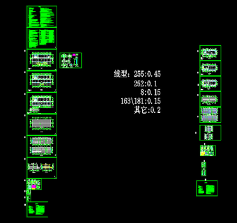 浙北某城镇配套用房（文化中心）施工图--建筑